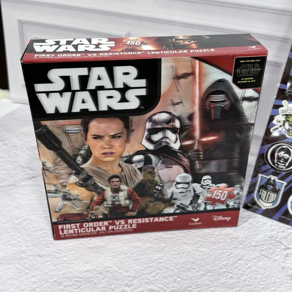 Star‎ Wars Collectors Lot Puzzle Mug Stickers Roque One First Order New Items